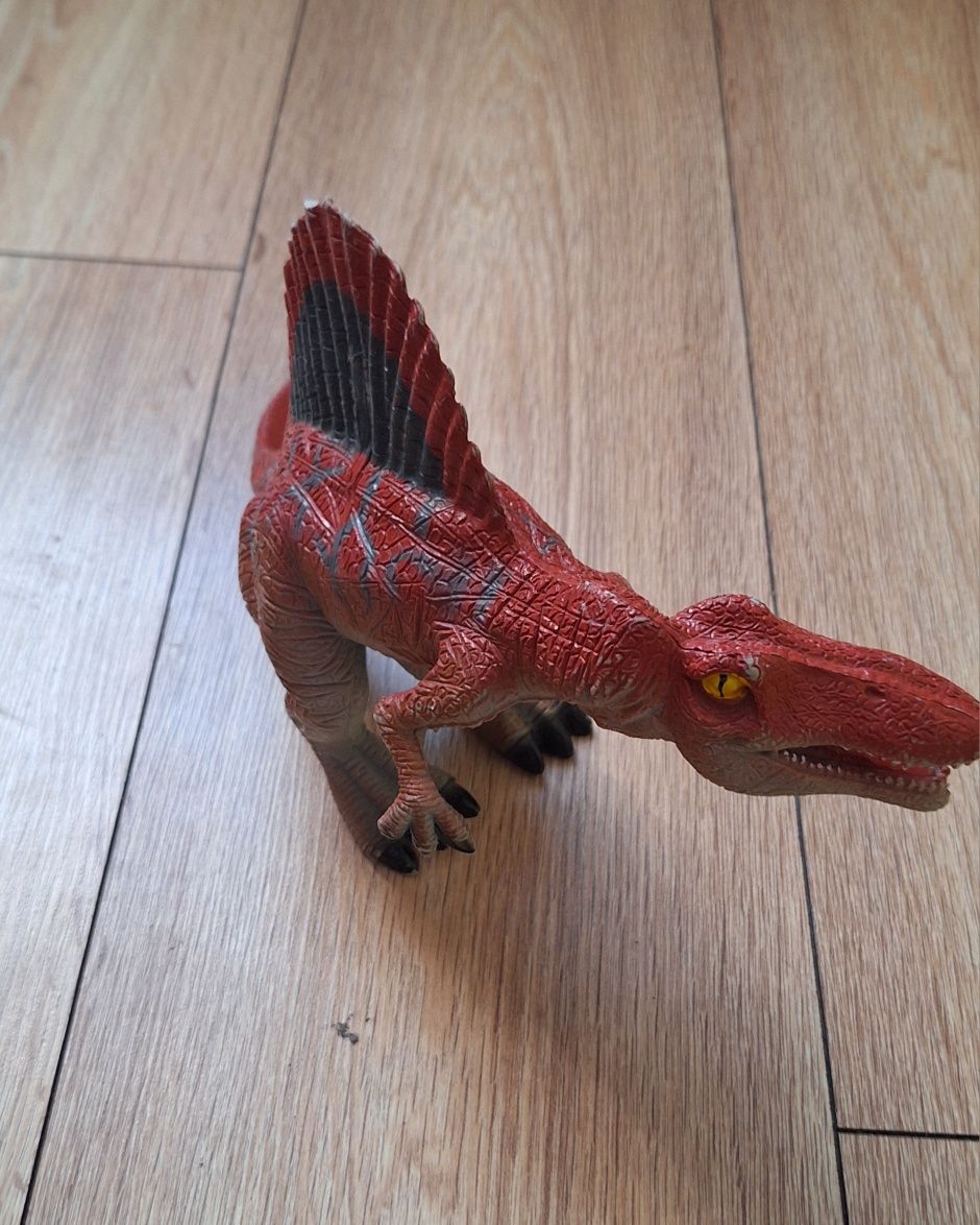 Dinozaur średni czerwony