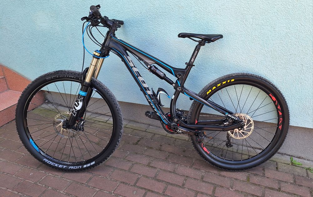 Rower Scott Genius 730, FOX Talas, DT Swiss, Deore XT, koła 27,5",