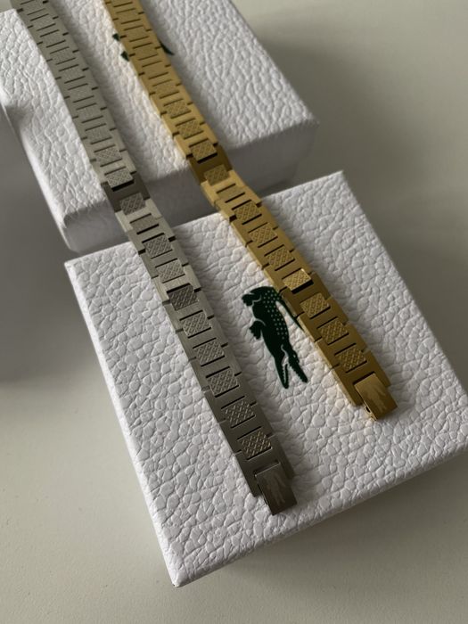 Браслет Lacoste, чоловічий браслет лакосте, подарунок для хлопця