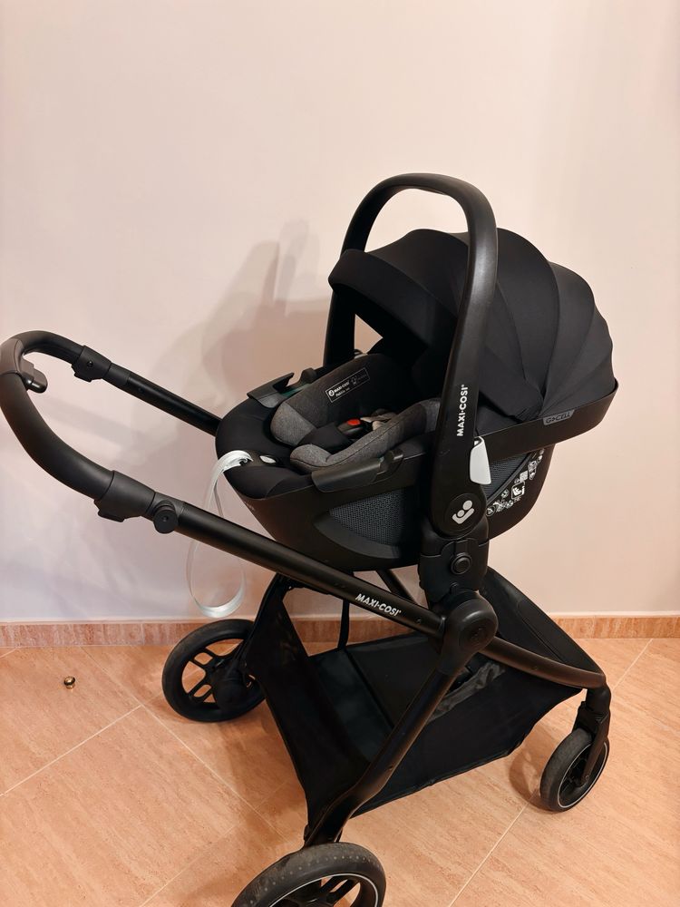 Carrinho Maxi Cosi + Ovo Pebble 360