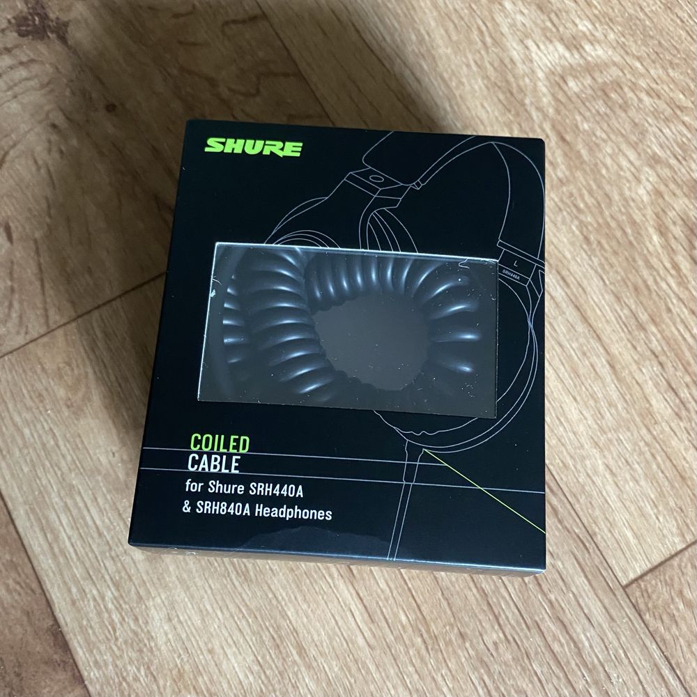Навушники Shure SRH840A (покращені) + аксесуари + гарантія 24 MIC