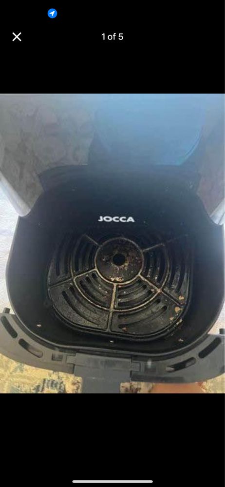 Air frier da marca jocca seminova muito boas condicoes 5L