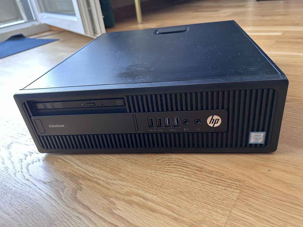 Komputer HP K2 EliteDesk 800 G2 SFF mini biurkowy stacja robocza