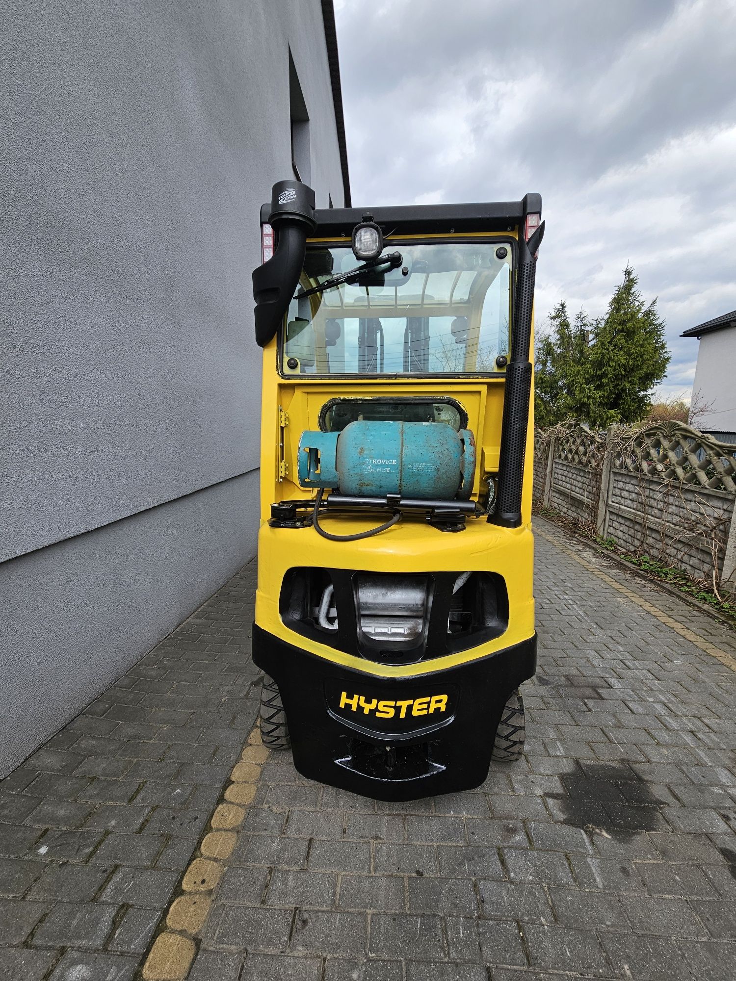 Wózek widłowy HYSTER H1.8FT TRIPLEX Przesuw transport LPG