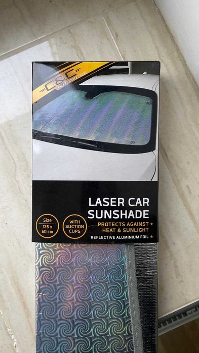 Osłona przeciwsłoneczna do auta NOWA - Nie otwarta