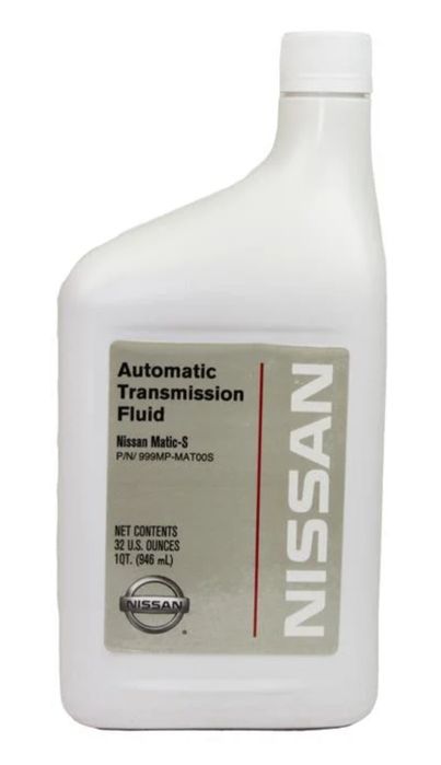 Олива NISSAN ATF Matic-S, Matic-D, 1qt., масло редуктор Leaf