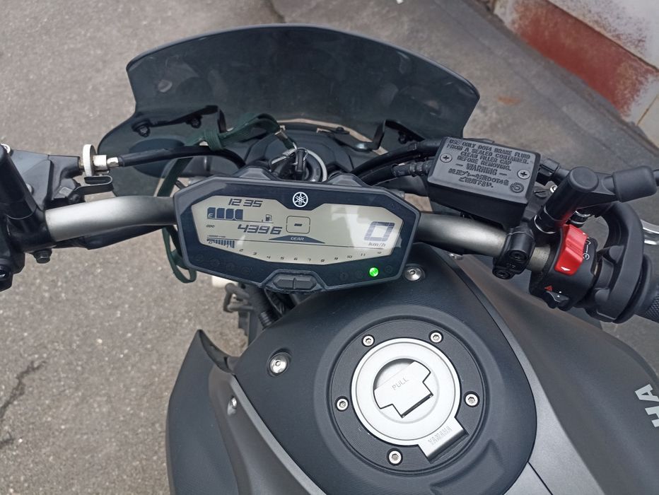 МТ07 ямаха мотоцикол