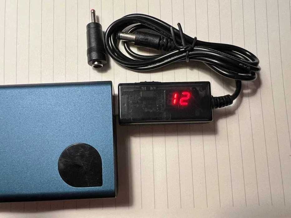 Кабель для роутера 5v - 9v / 12v з перемикачем. [Wi-Fi від павербанку]