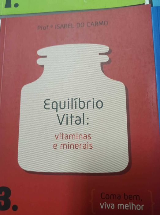Livros Coma bem e viva melhor