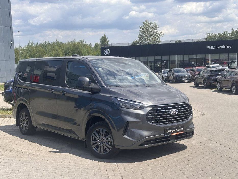 Ford Tourneo Custom Titanium L1, 2024r. 2.0 EcoBlue 170KM AWD