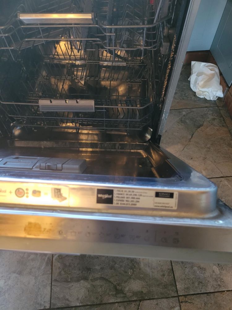 Zmywarka Whirlpool model WIO3T3236 typ DWL-DEA701-B
