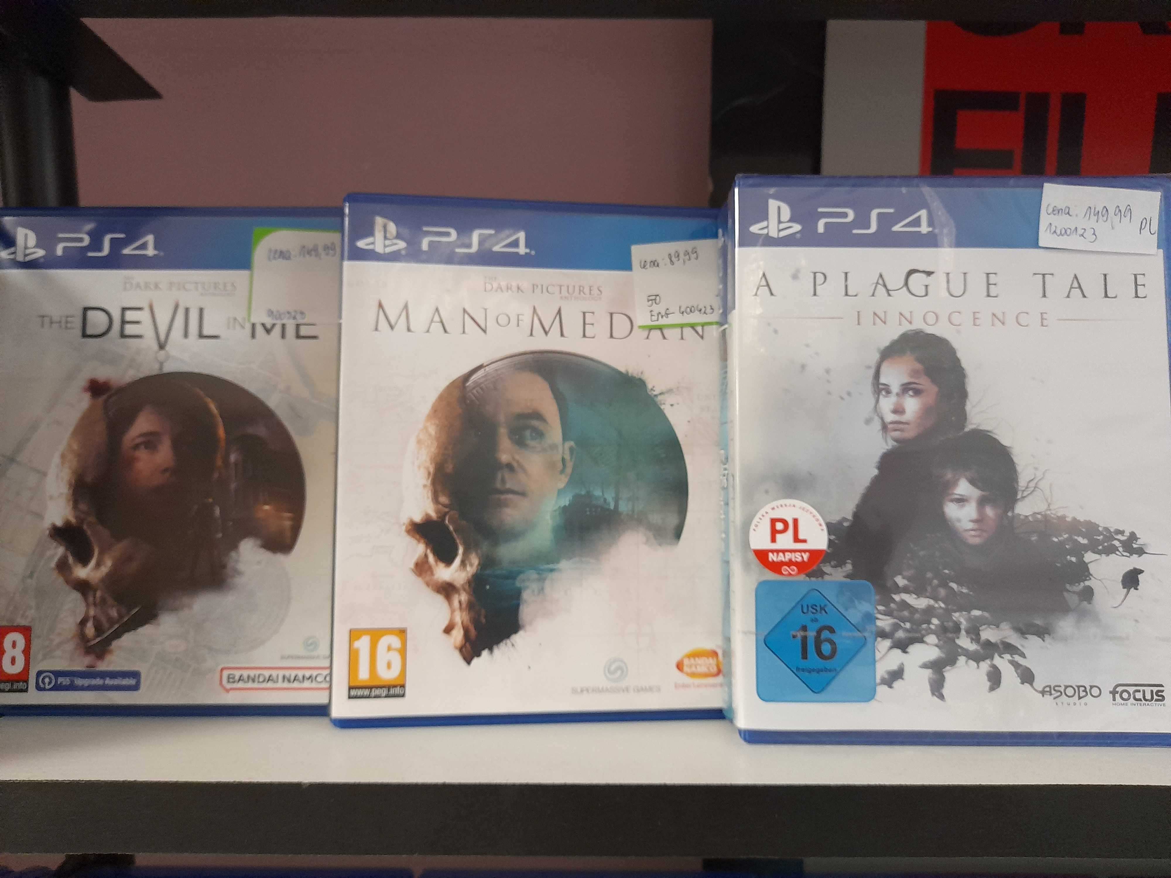 A plague tale ps4, trylogia na ps4, sklep Tychy, wymienię