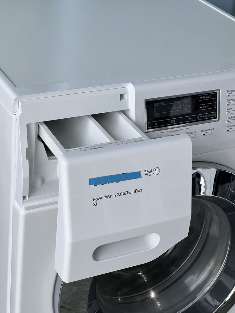 Стиральная машина Miele WKR 771 WPS / XL 9 кг/ пара/ укр.мова стиралка