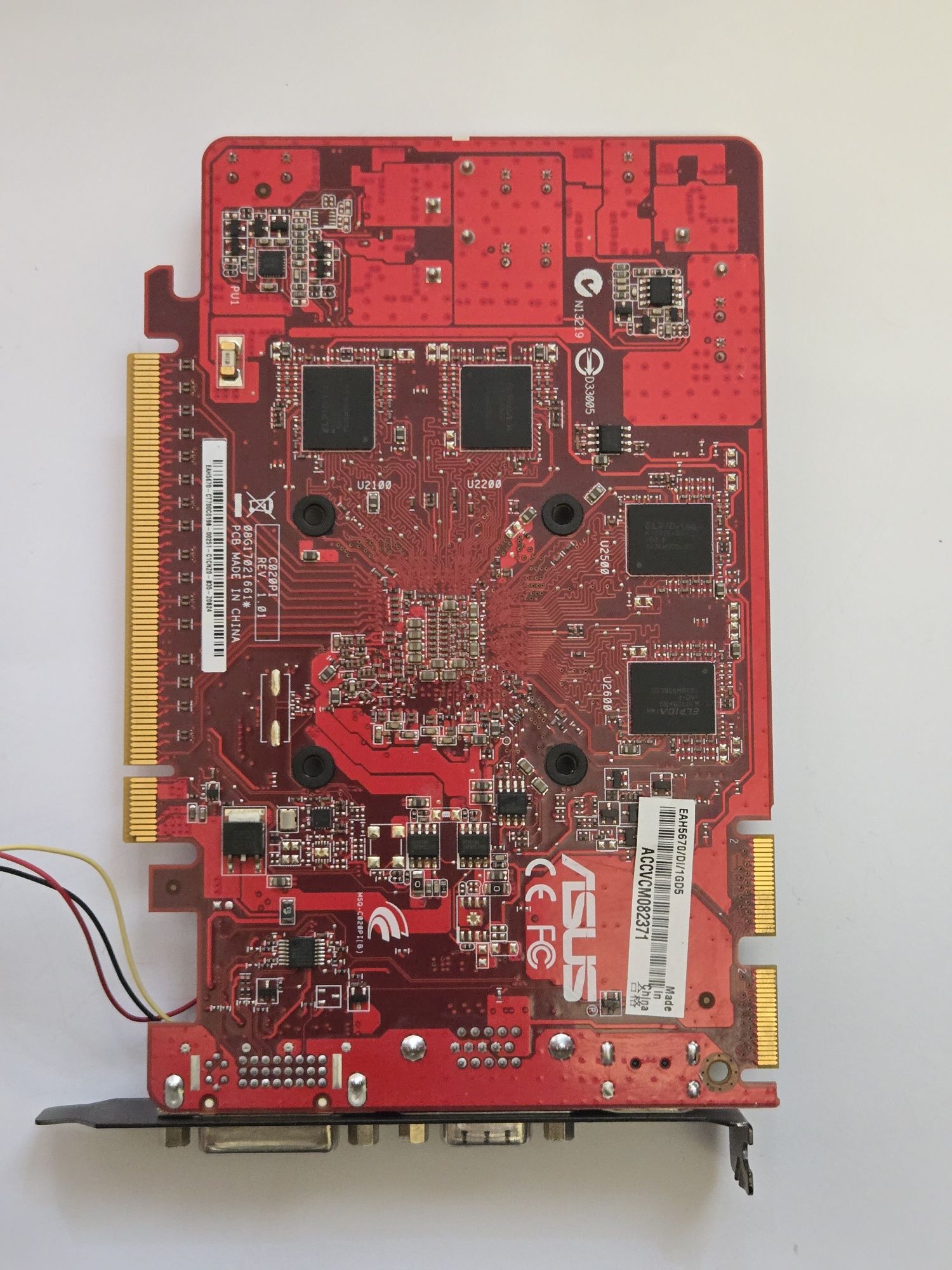Відеокарта Asus EAH5670/DI/1GD5 1Гб
Radeon HD5670