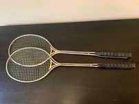 Stare rakiety badminton POLSPORT Bielsko Biała vintage retro