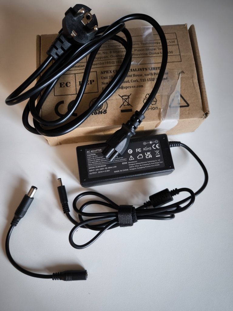 Zasilacz AC adapter 65w laptop