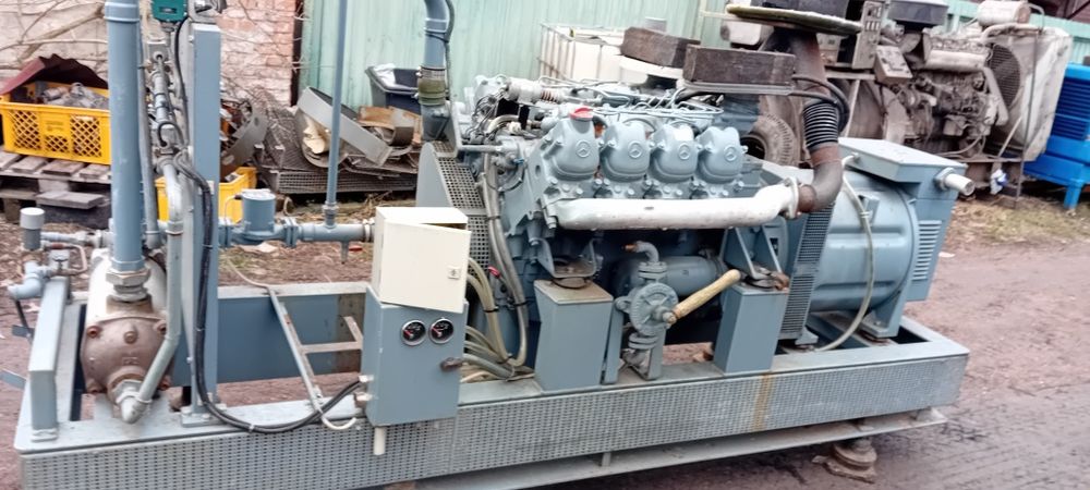 Agregat Prądotwórczy 130 150 kw 160 180 kva silnik Actros przebieg 00