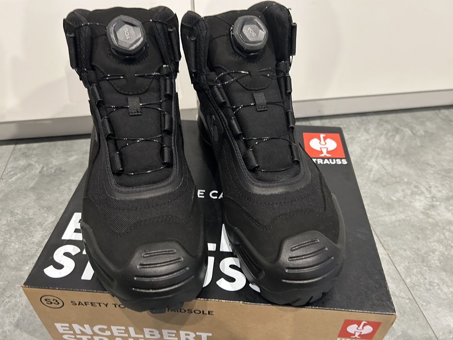 NOWE Buty robocze ochronne STRAUS Kastra II Mid 93964 stalowa podeszwa