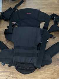 Czarne nosidełko ESPRIT , nosidełko ergonomiczne , nosidło dla dziecka