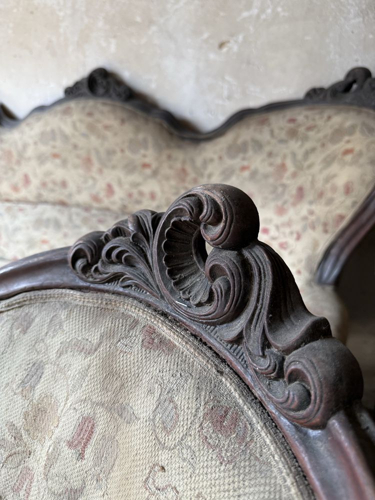 Zestaw sofa plus krzesla XIX wiek