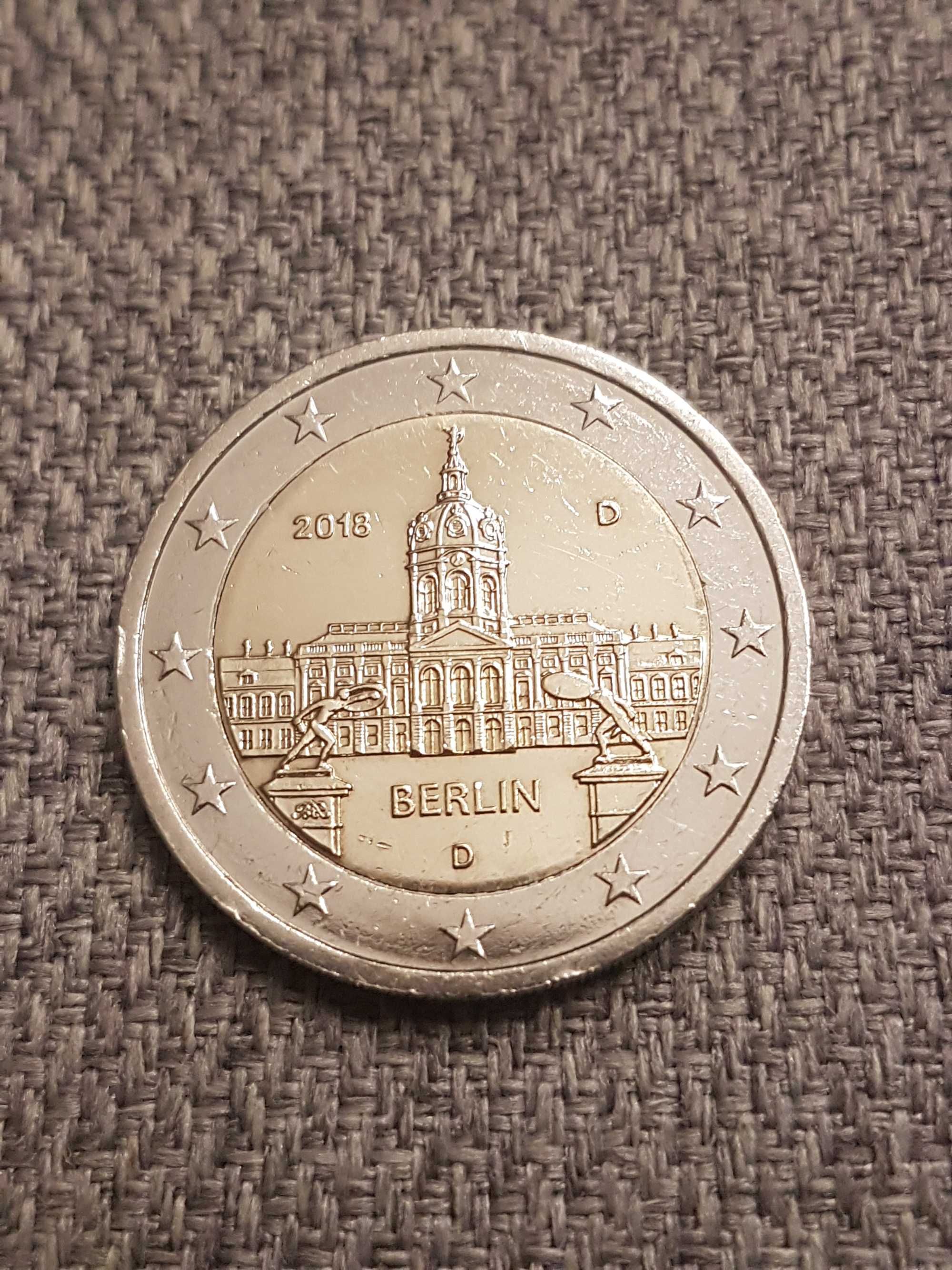 Moeda 2€ Berlin Alemanha 2018 Letra D