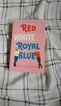 książka pt. Red white & total blue