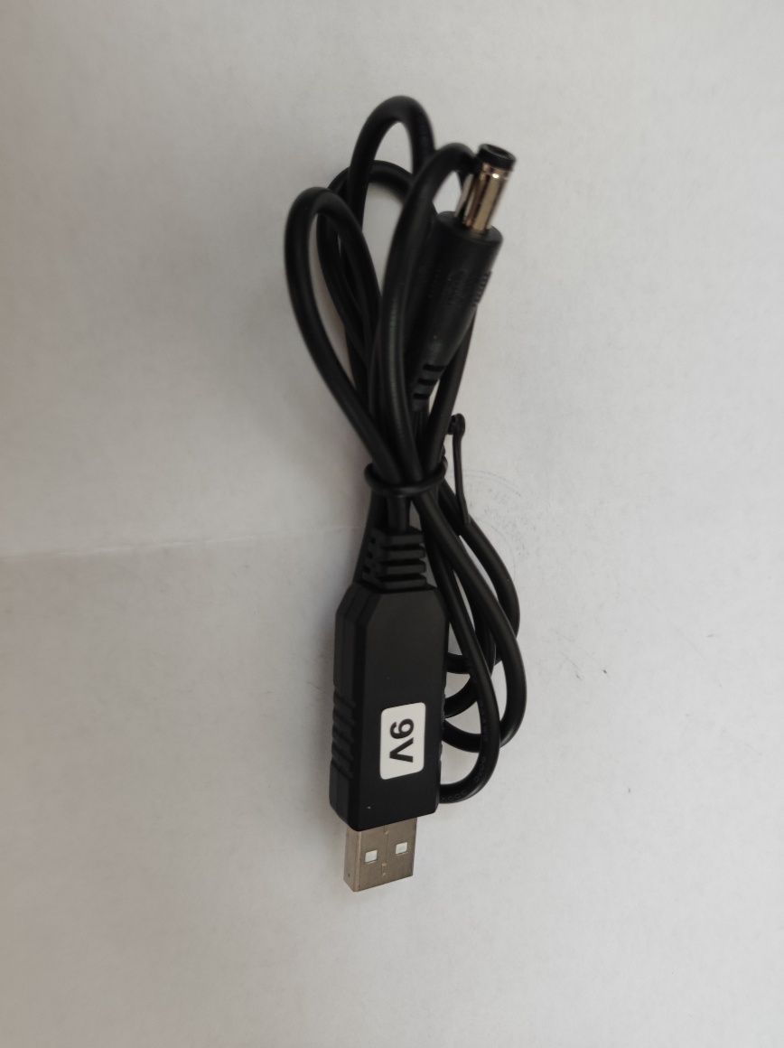 Переходник USB to DC 5.5х2.1 / 9v (подходит для роутера)