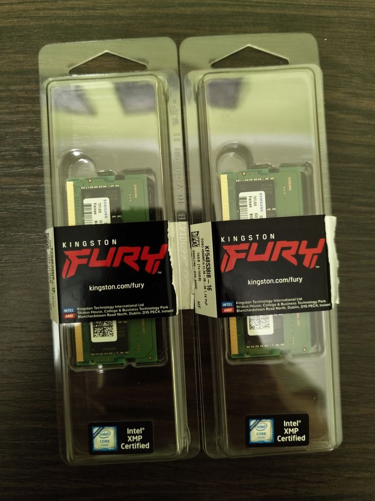 Samsung 16Gb DDR5 (2x8) 4800MHz SODIMM