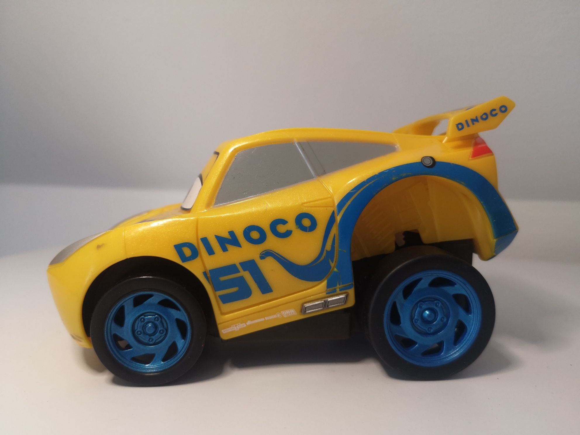Машинка тачки dinoco 51 mattel 2016 Disney Pixar turbo racers fbg 14