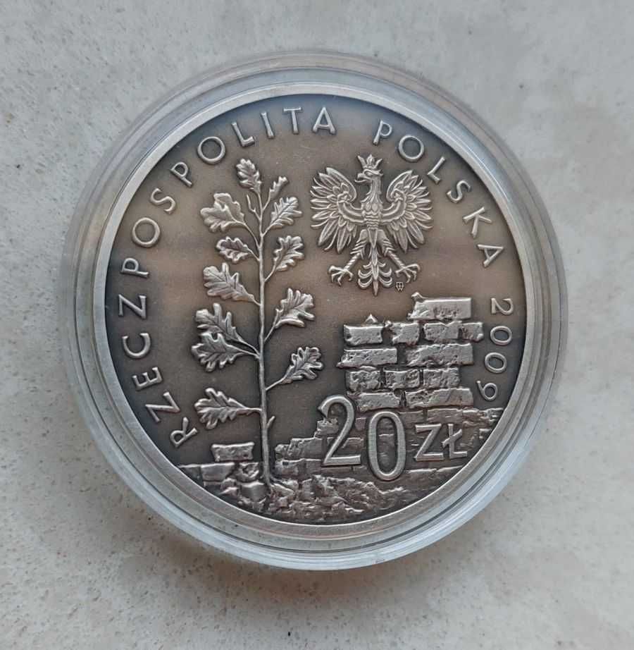 moneta 65. rocznica likwidacji getta w Łodzi (20zł)