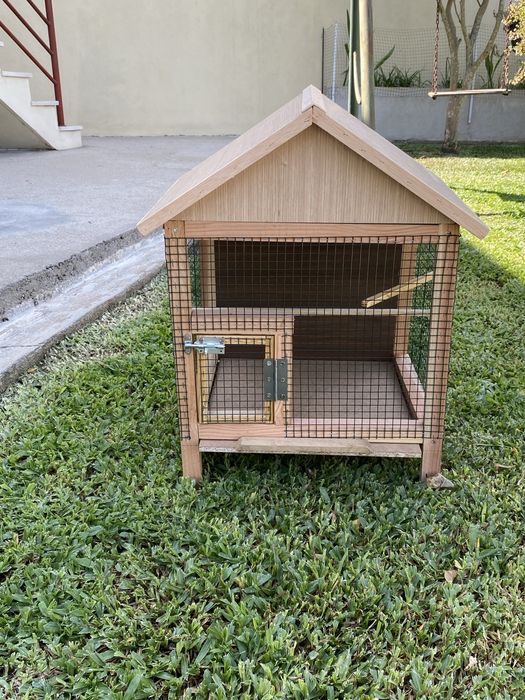 Gaiolas para passaros em madeira