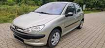 Peugeot 206 1.4 benzyna klimatyzacja - zadbany !