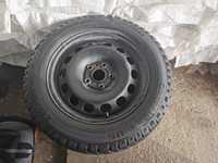 Комплект дисків з шинами зима  5/112. 215/55 r16 VW, Audi, Skoda, merc