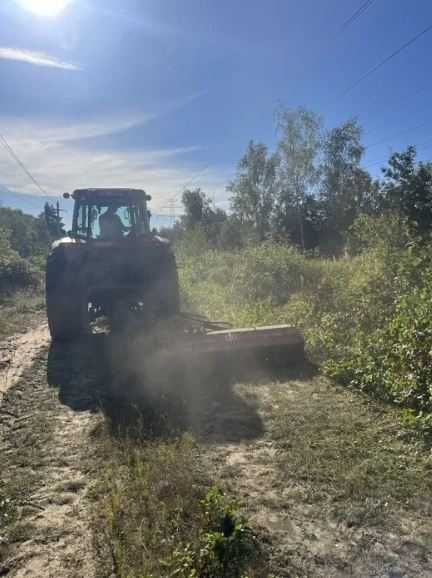 Usługi rolnicze, uprawa bezorkowa, mulczowanie, koszenie, transport