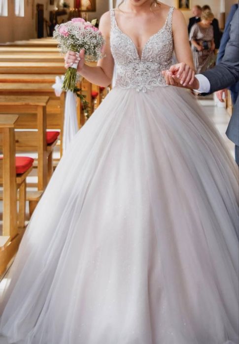 Suknia ślubna księżniczka