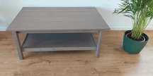 Stolik kawowy IKEA Hemnes szary-brąz, r.118x75x46cm-dostawa gr