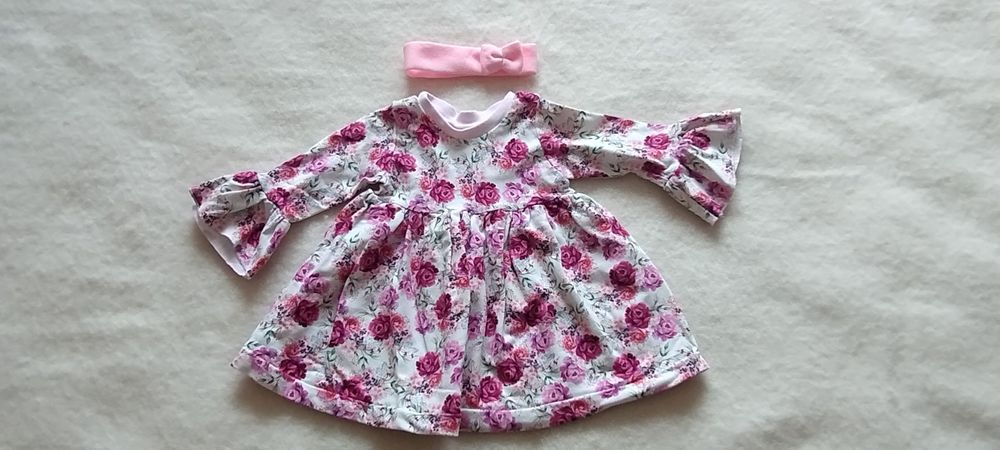 Mega paka ubrań dla dziewczynki rozmiar 74