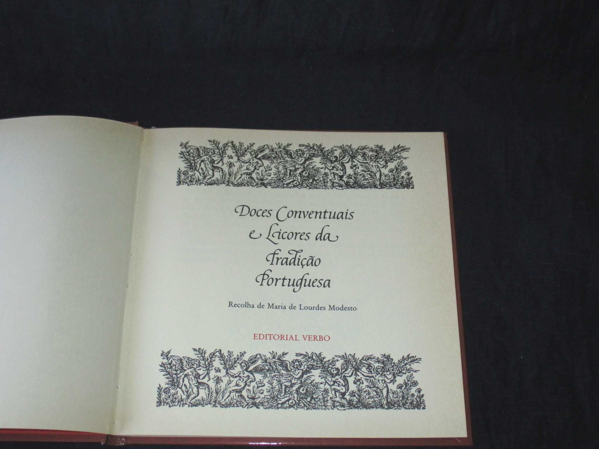 Livro Doces Conventuais e Licores da Tradição Portuguesa