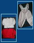Doação roupas bebes,cadeira refeição peças roupas  0-3 3-6variadas