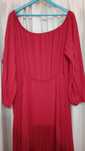 Vestido comprido plinssado