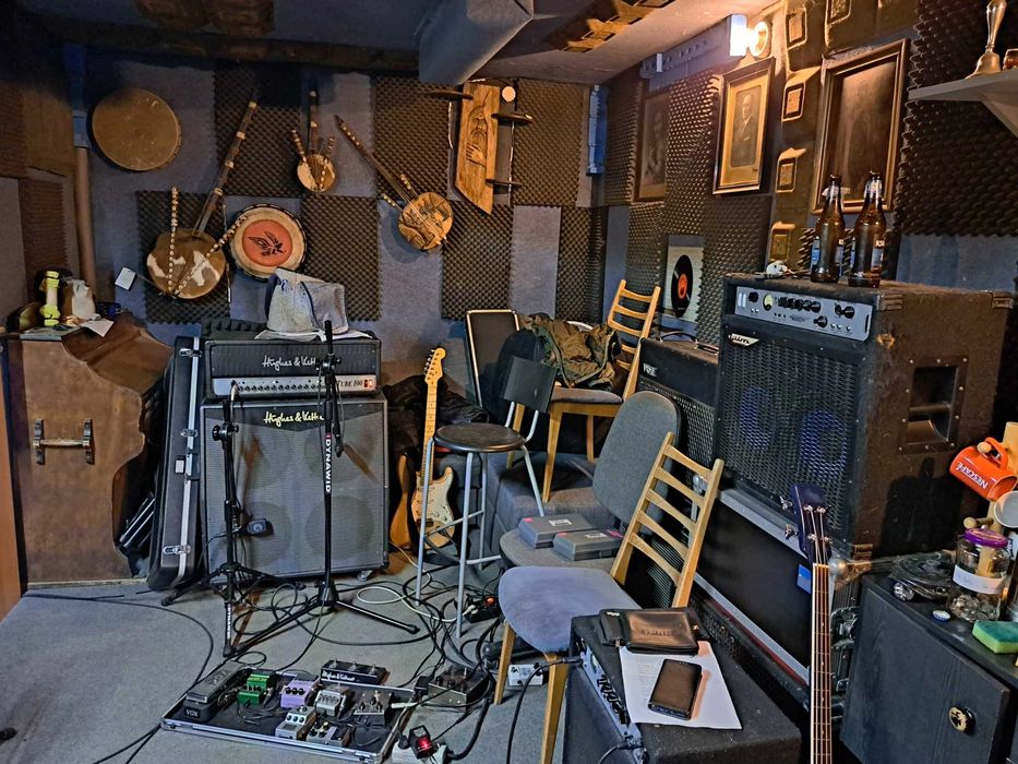 Head + kolumna (combo) Hughes Kettner (kanały Marshall Fender Mesa)