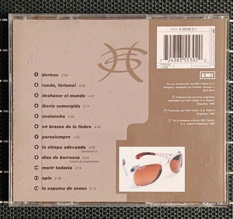 Héroes Del Silencio - 4 CDs - Raros - MUITO BOM ESTADO
