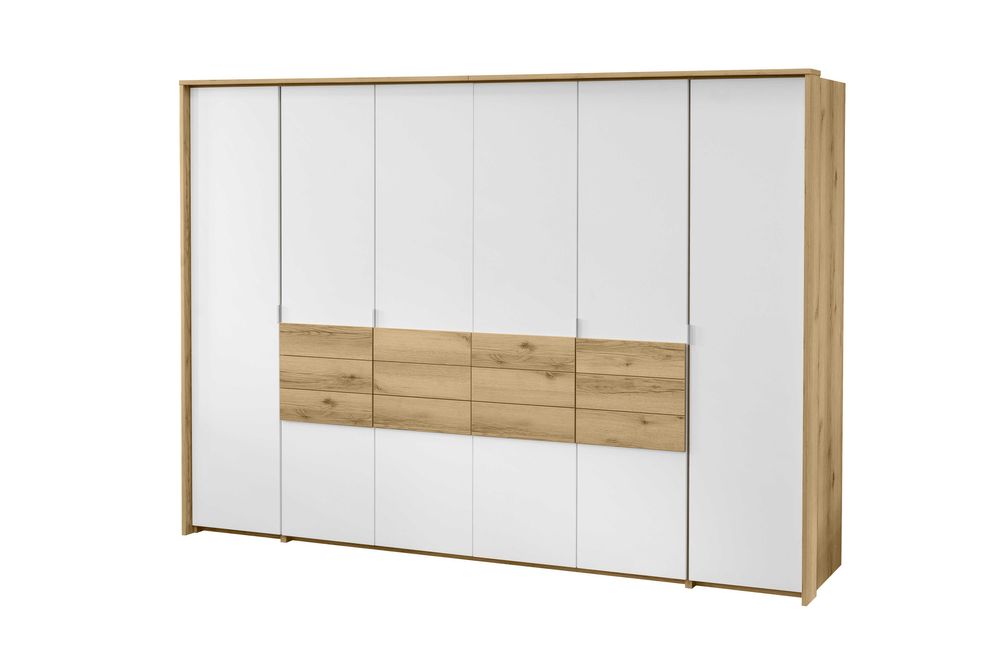 Duża szafa Panama 309x217x65 (drzwi harmonijkowe)