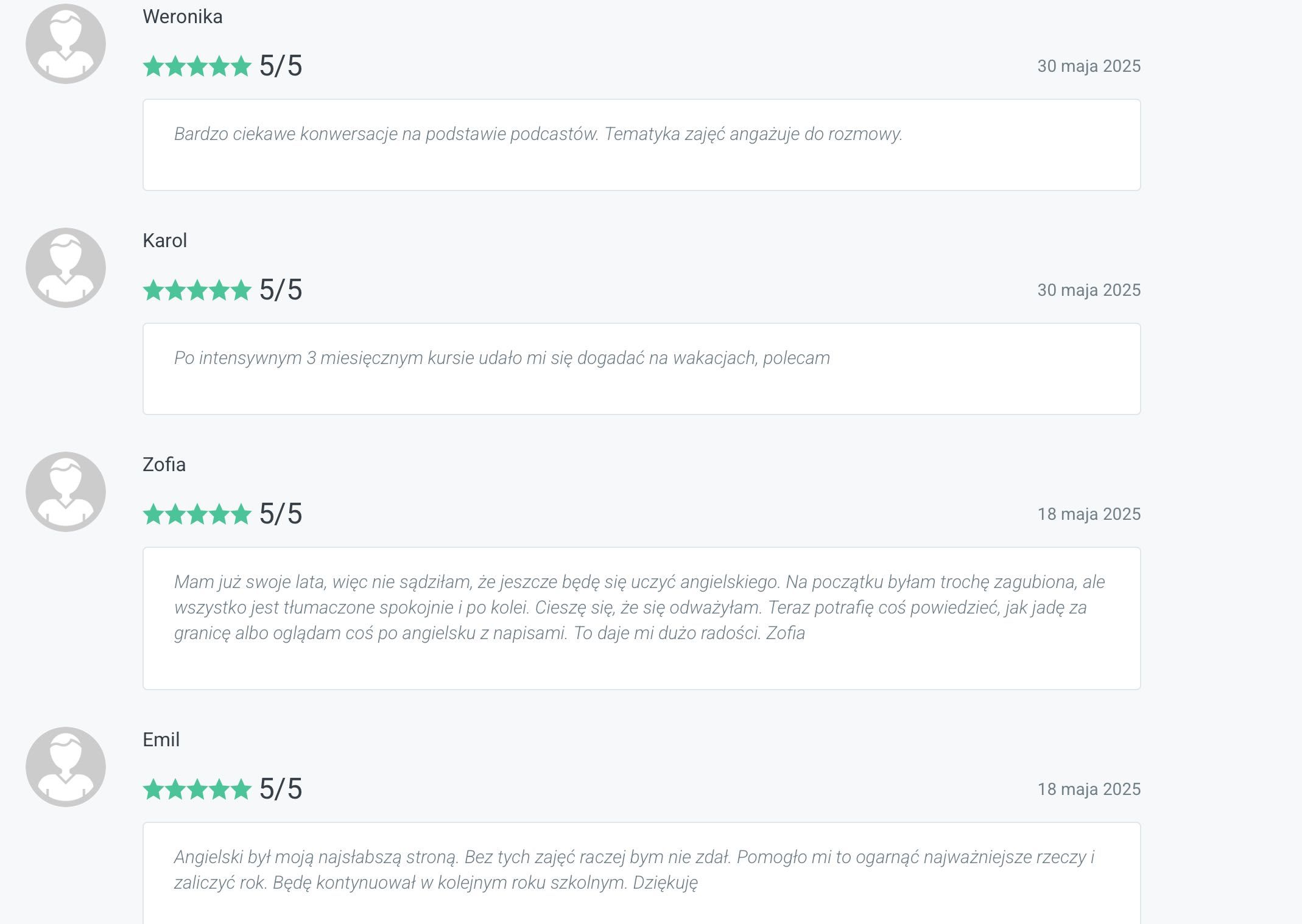 Wakacyjne zajęcia z języka angielskiego online/Będzin