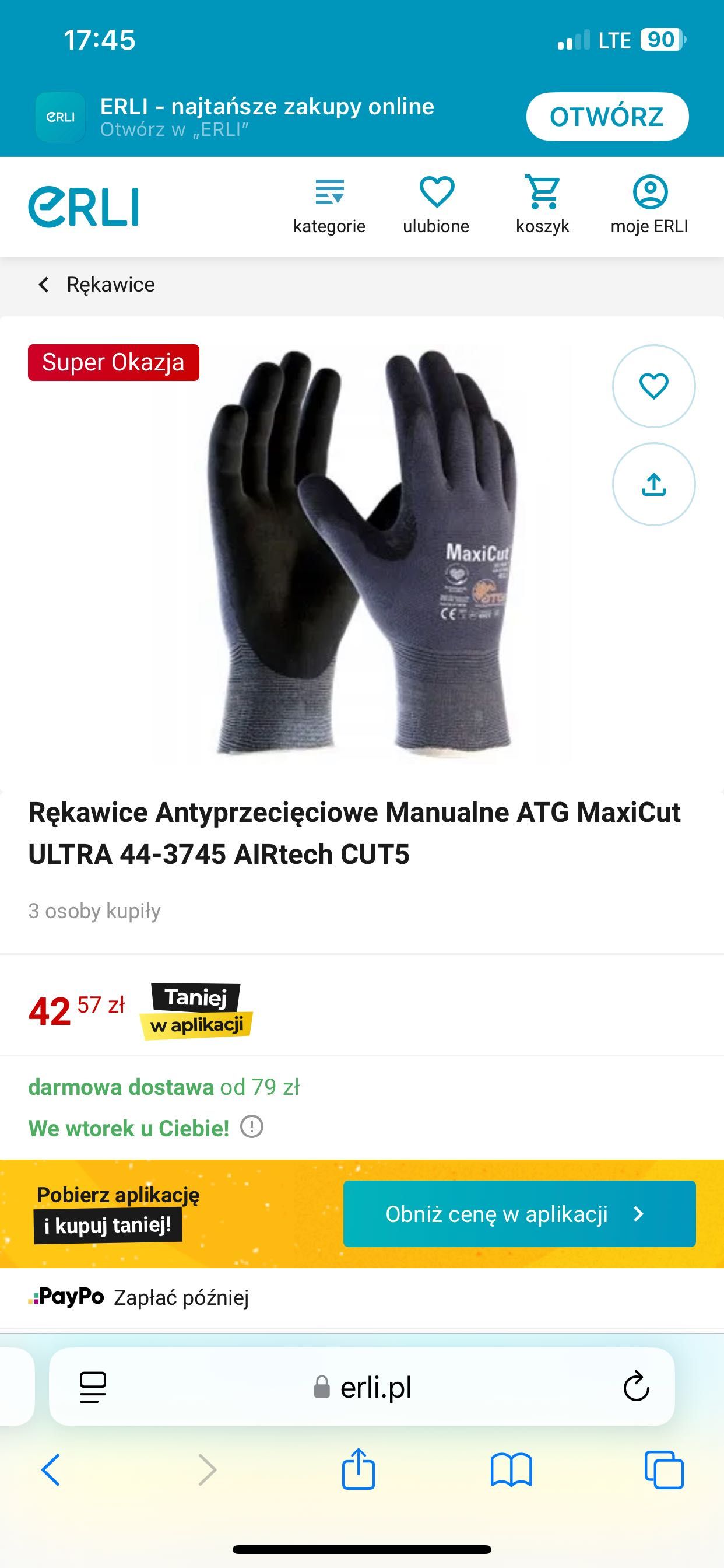 Nowe rękawice Maxi Flex duża ilość !