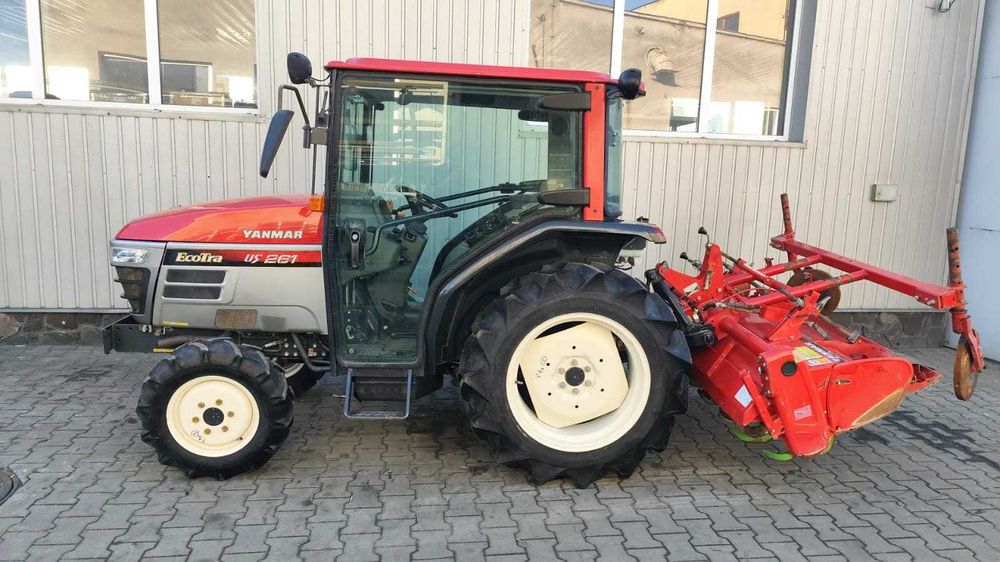 Japoński traktorek Yanmar US261 4x4 26KM Rewers Klima Wspomaganie Gleb