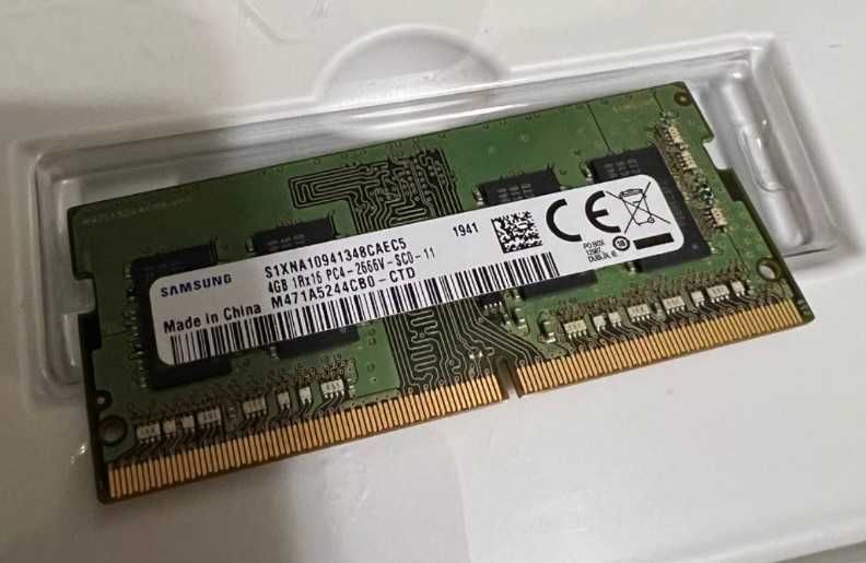 RAM пам’ять до ноутбука Samsung  4 GB DDR4 M471A5244BB0-CRC