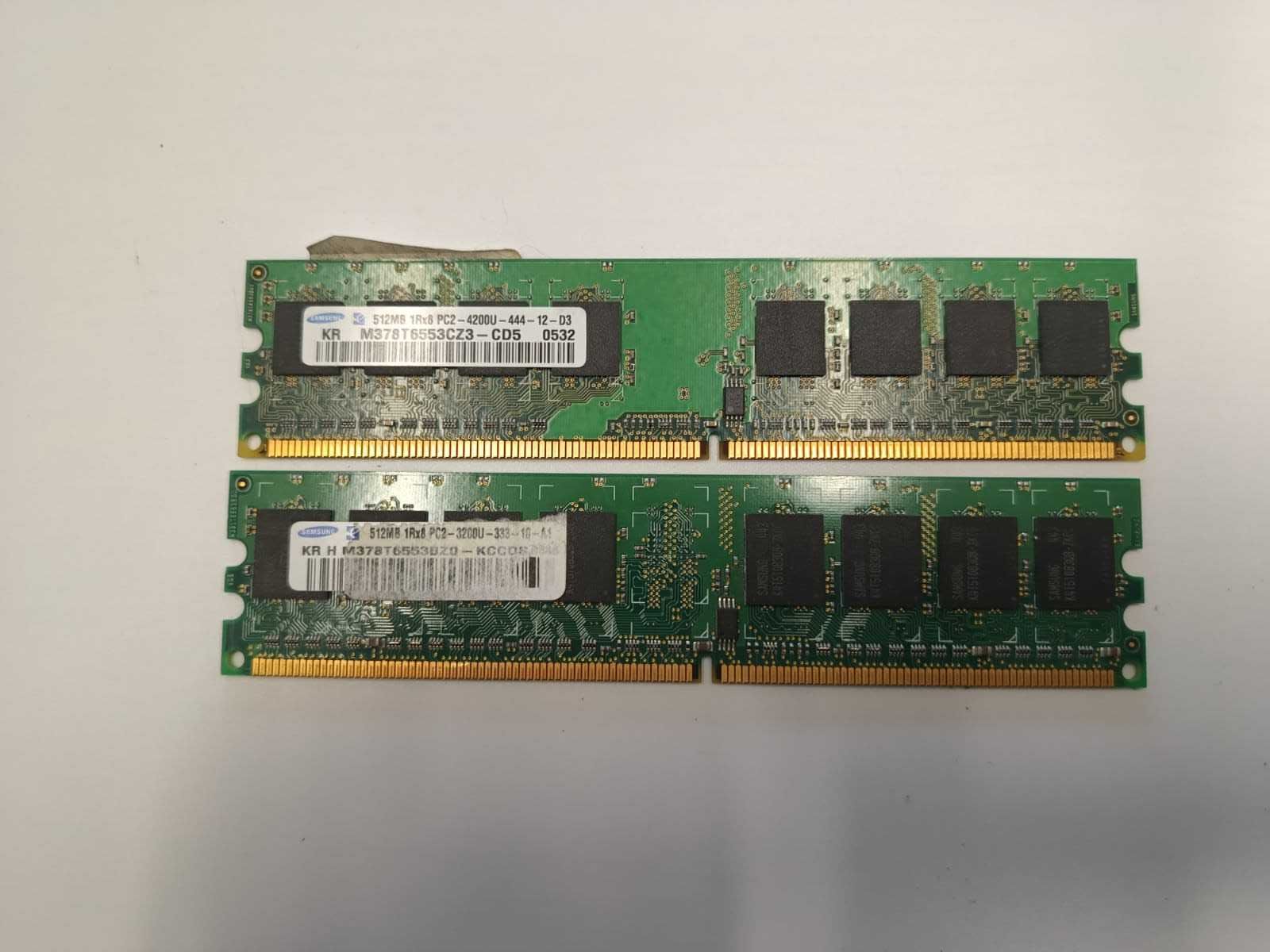 Pamięć Ram z PC Dell Optiplex GX280. 2 kości po 512MB.