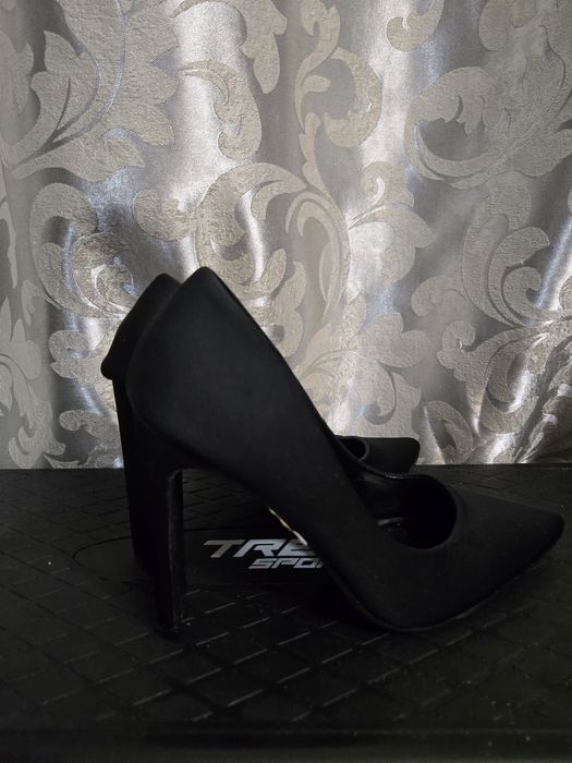 Лодочки замша класика