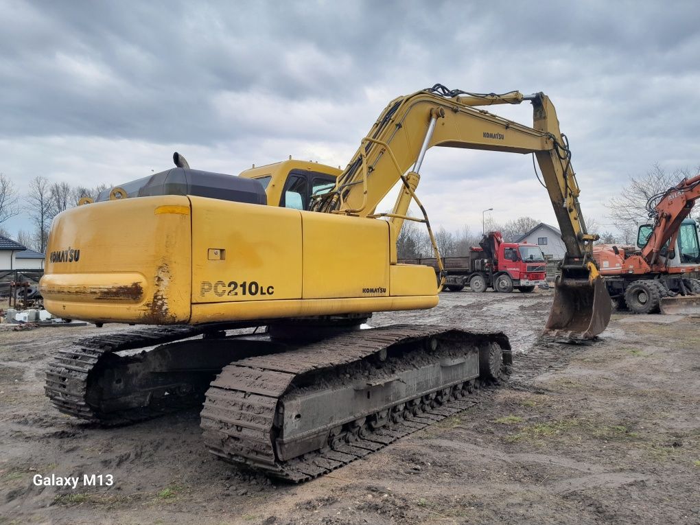 Komatsu PC210 LC 6K nowe podwozie